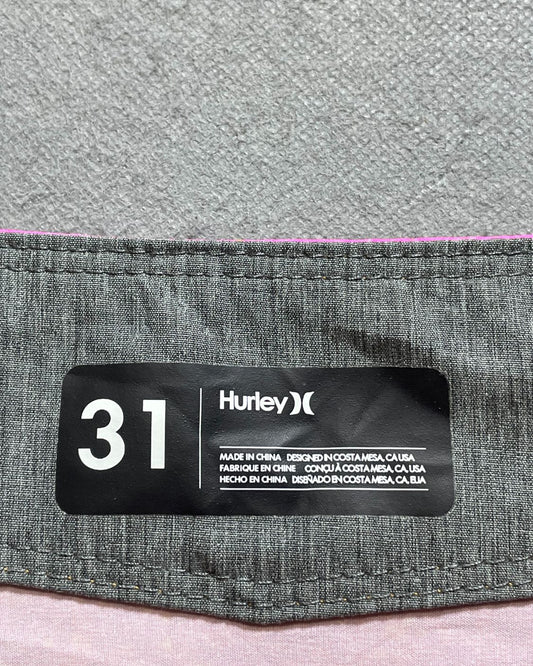 Hurley Pink Cotton Short For Men M | Preloved Labels