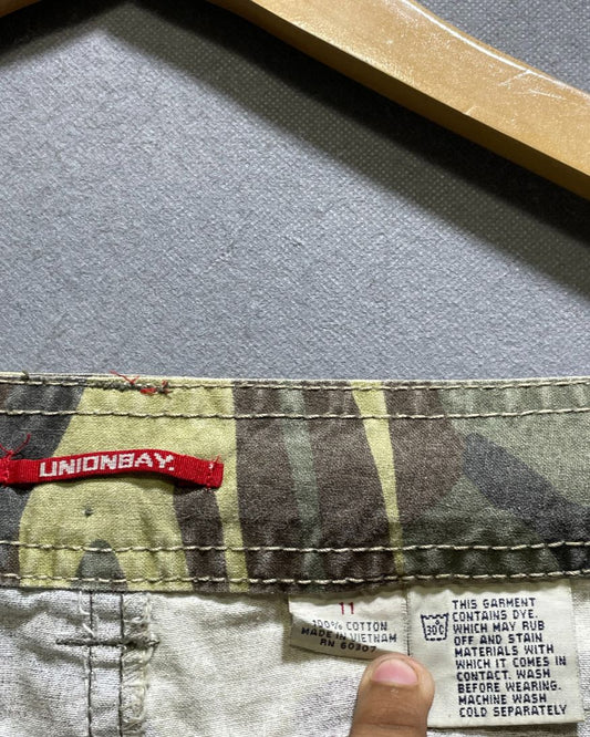 Unionbay Blue Camouflage Short For Men M | Preloved Labels