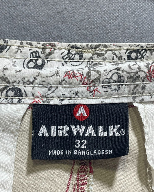 Airwalk Cream Cotton Short For Men M | Preloved Labels