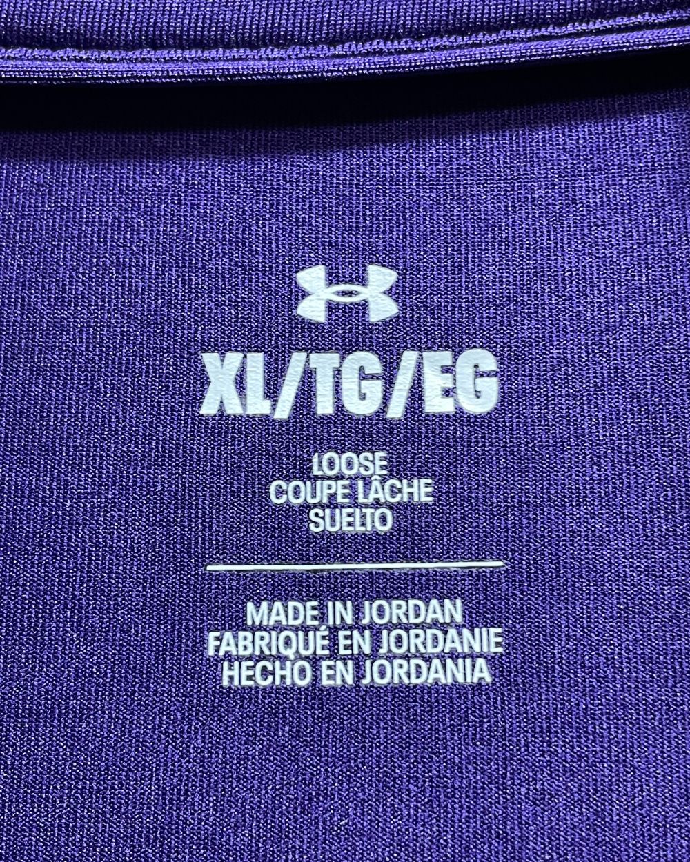 Under Armour Purple Sport Polo T Shirt For Men X Large | Preloved Labels