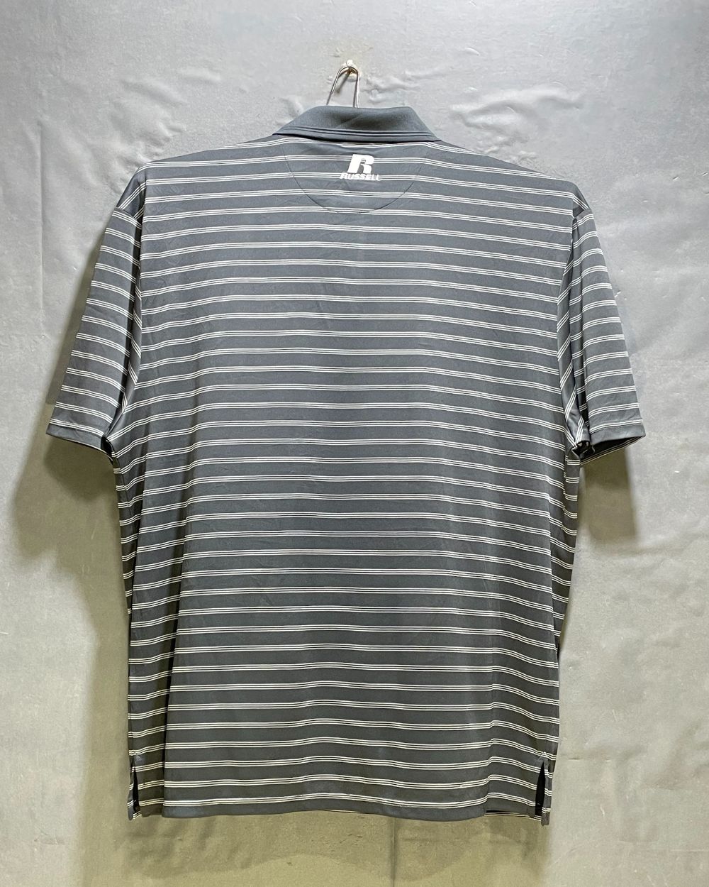 Russell Gray Sport Polo T Shirt For Men X Large | Preloved Labels