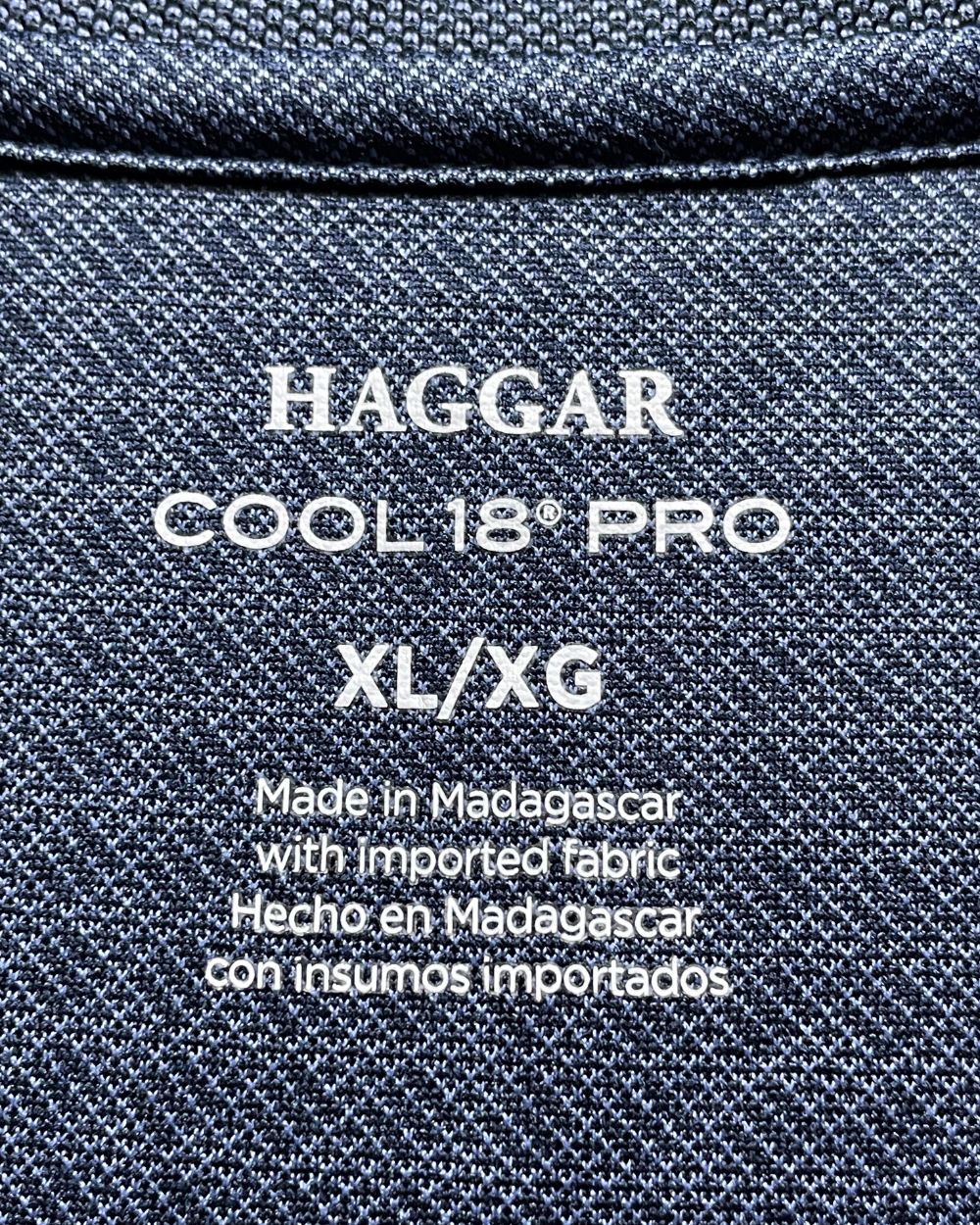 Haggar Blue Sport Polo T Shirt For Men XL | Preloved Labels