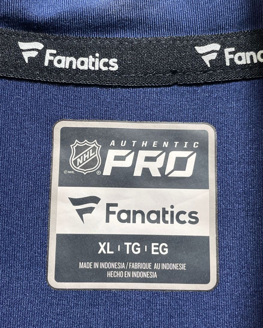 Fanatics Blue Sport Polo T Shirt For Men XL | Preloved Labels