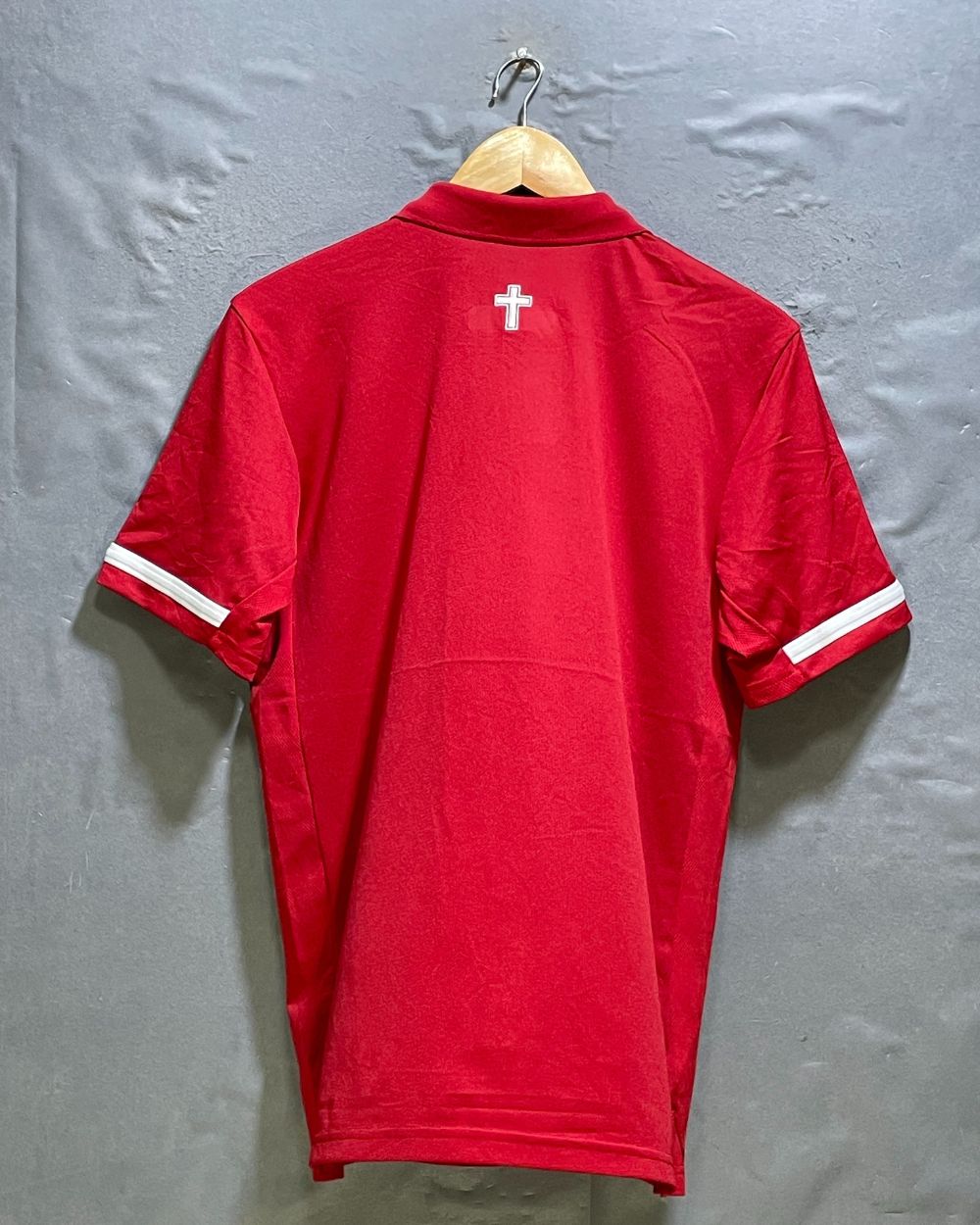 Adidas Red Sport Polo T Shirt For Men M | Preloved Labels