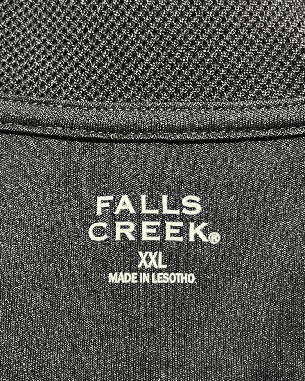 Falls Creek Black Sport Polo T Shirt For Men XXL | Preloved Labels