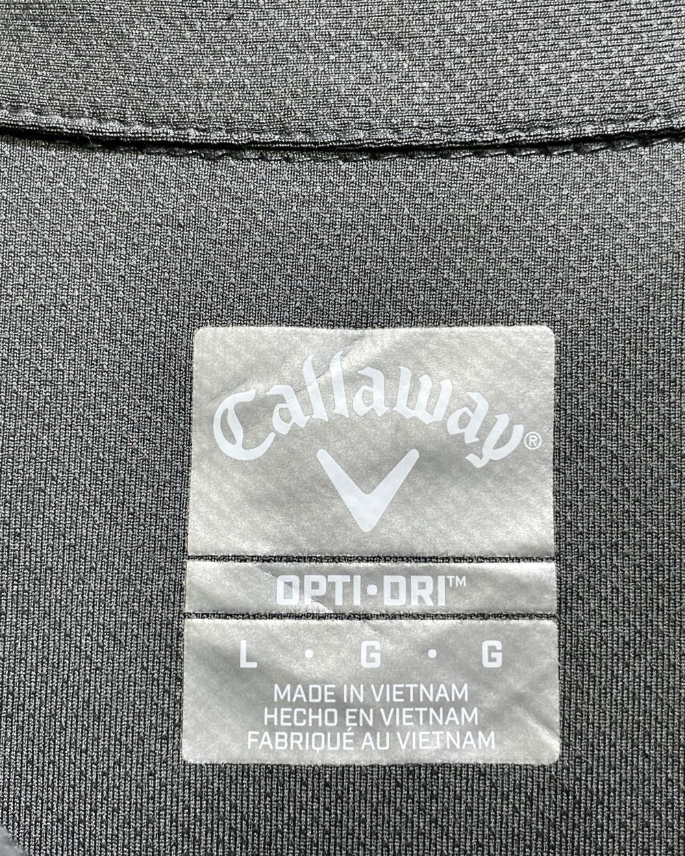 Callaway Gray Sport Polo T Shirt For Men L | Preloved Labels