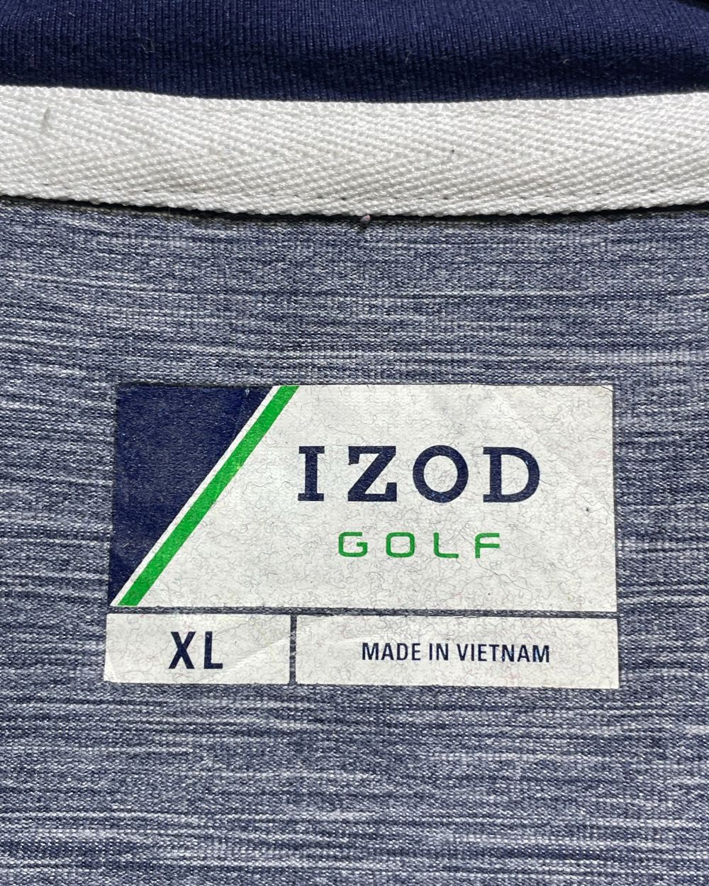 Izod Gray Sport Polo T Shirt For Men XL | Preloved Labels