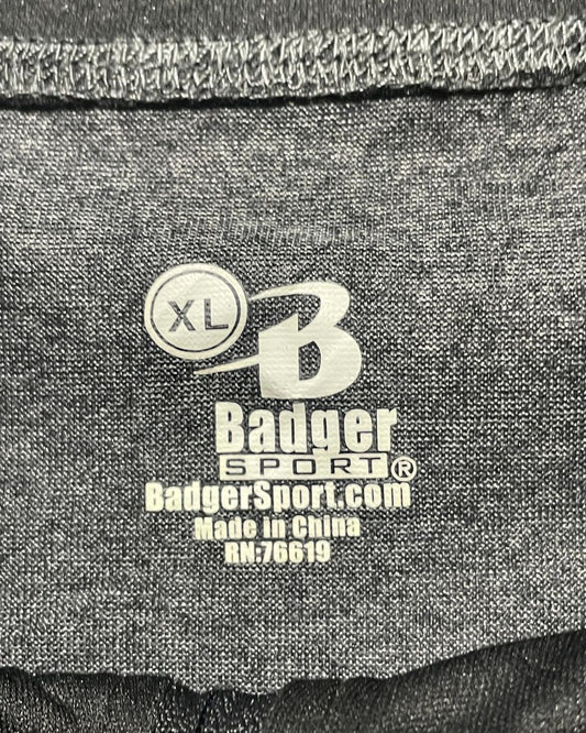 Badger Gray Sport Polo T Shirt For Men XL | Preloved Labels