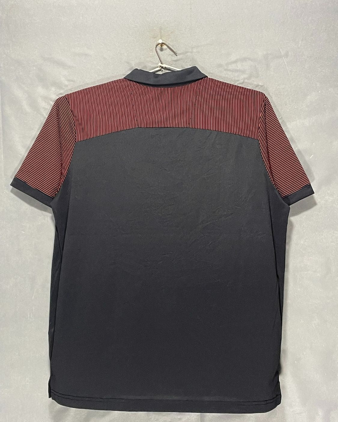 Antigua Black Sport Polo T Shirt For Men L | Preloved Labels