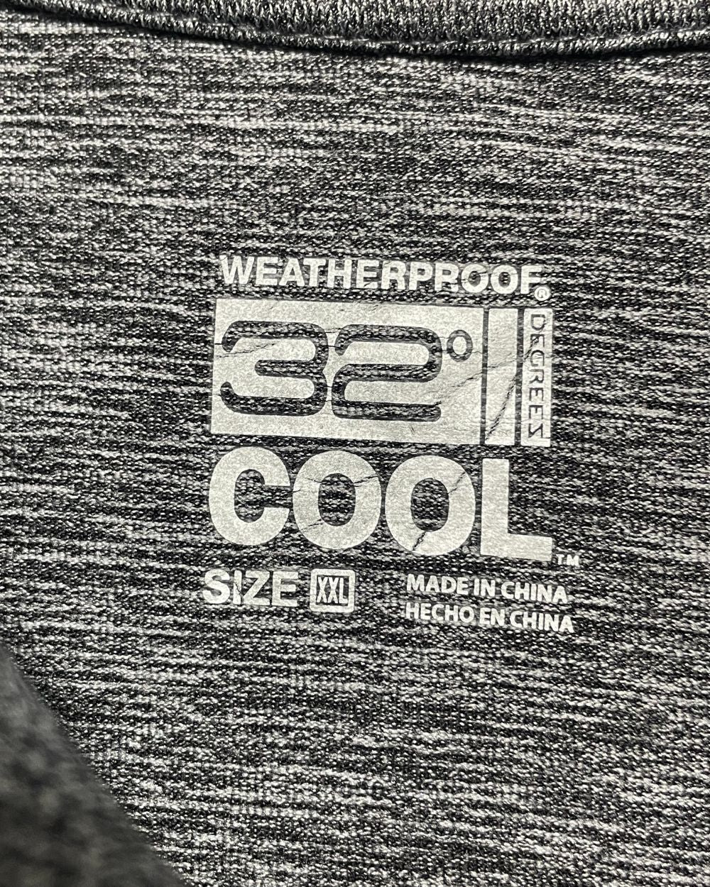 32 Cool Gray Sport Polo T Shirt For Men XXL | Preloved Labels