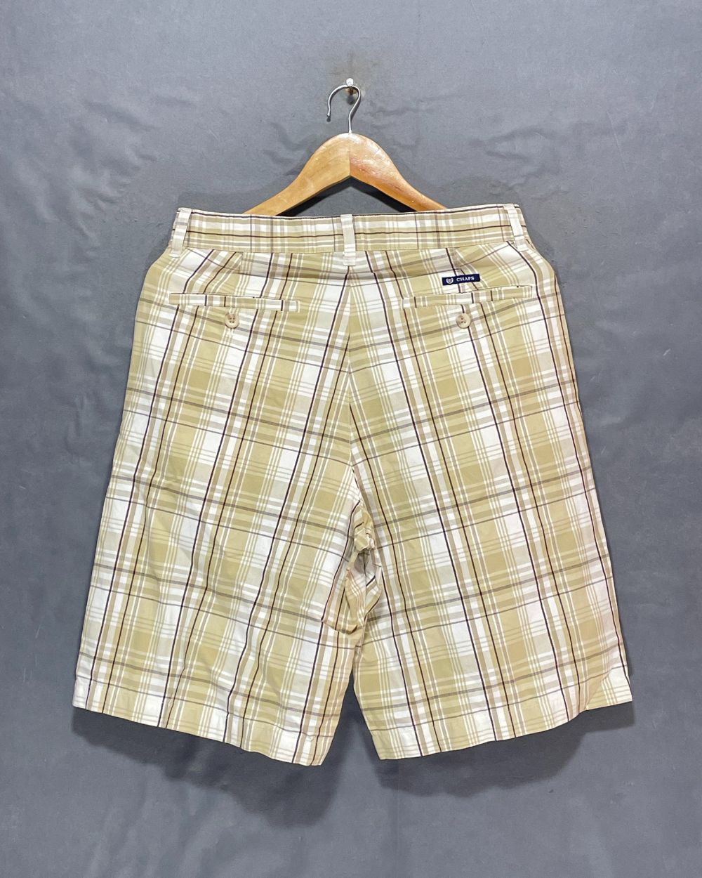 Chaps Cream Cotton Short For Men L | Preloved Labels