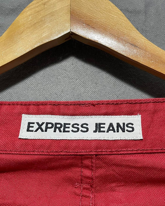 Express Red Jeans For Men M | Preloved Labels