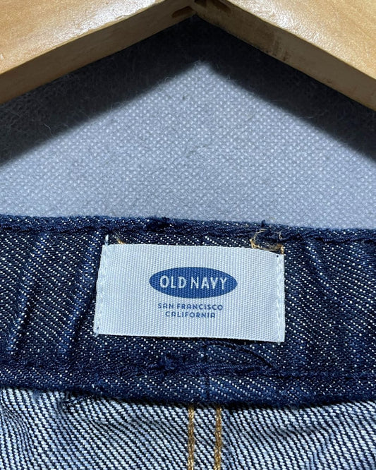 Old Navy Blue Cotton Jeans For Men Cargo Pant XS | Preloved Labels