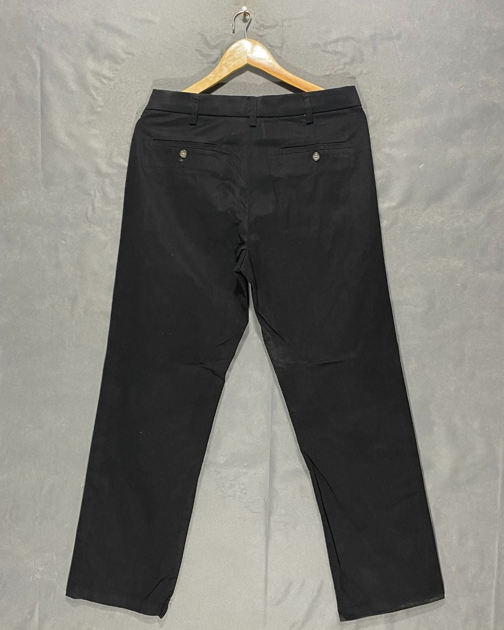 George Black Cotton Dress Pant For Men M | Preloved Labels