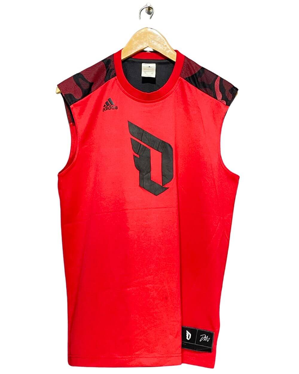 Adidas Red Sports Vest For Men L | Preloved Labels