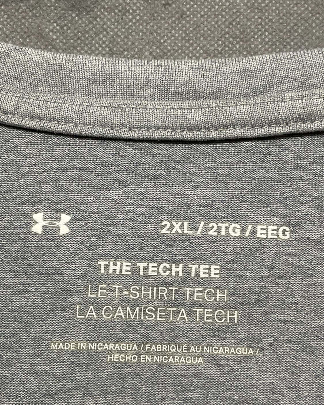 Under Armour Maroon Sports T Shirt For Men Medium | Preloved Labels
