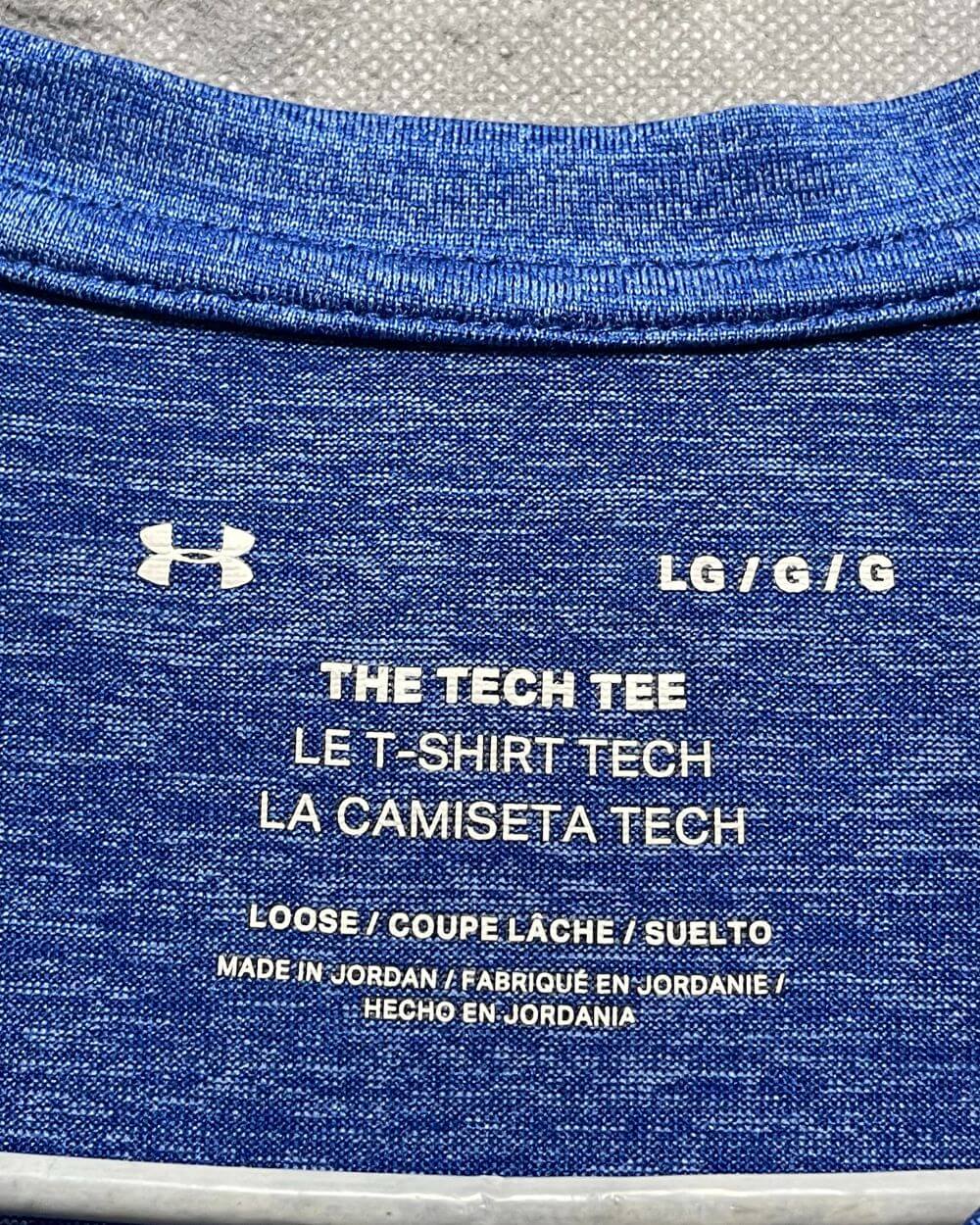 Under Armour Blue Sports T Shirt For Men XL | Preloved Labels
