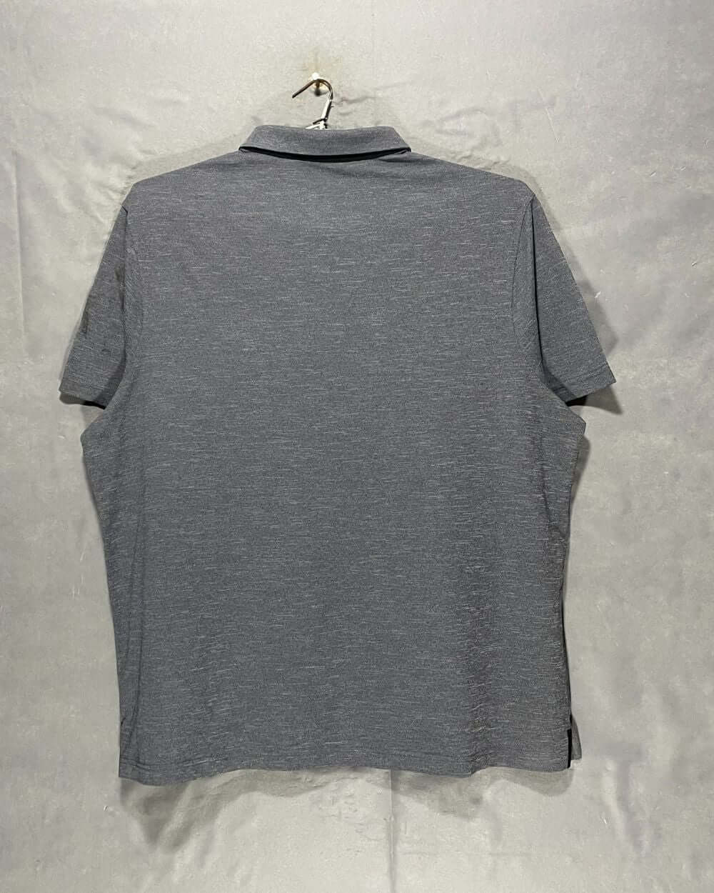Champion Gray Cotton Polo T Shirt For Men Large | Preloved Labels