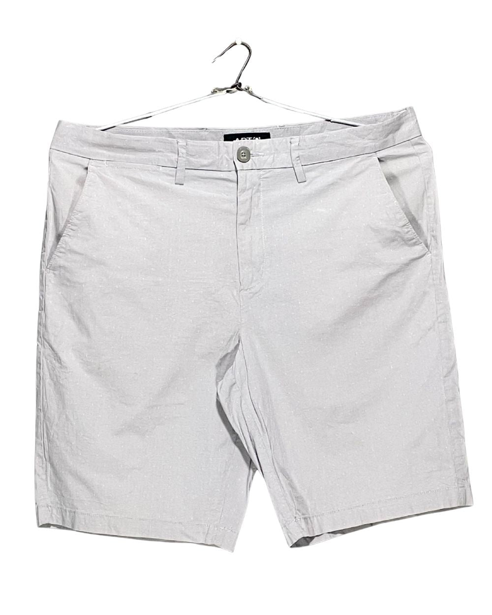 Apt.9 Gray Cotton Short For Men Large