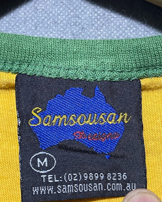 Samsousan Yellow T Shirt For Men M