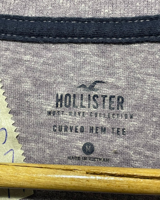 Hollister Purple T Shirt For Men M