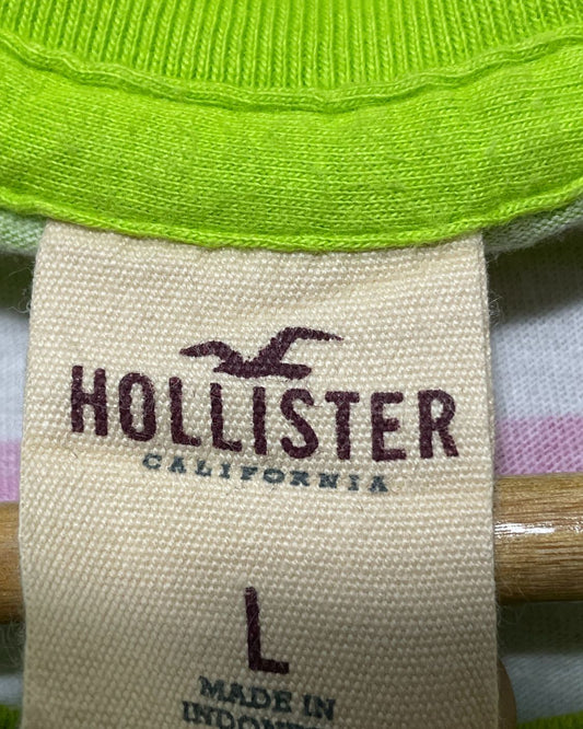 Hollister Green T Shirt For Men L