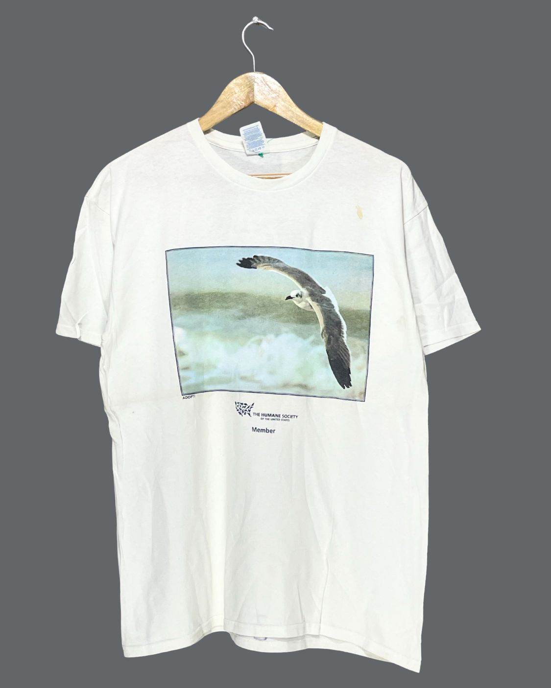 Delta White T Shirt For Men L