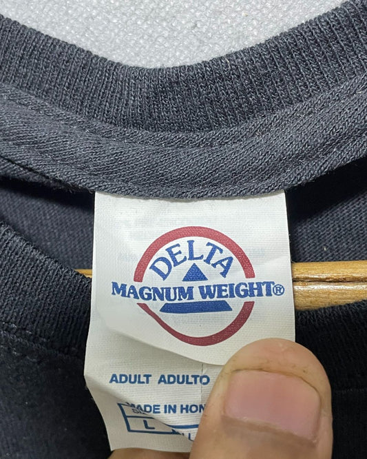 Delta Black T Shirt For Men M