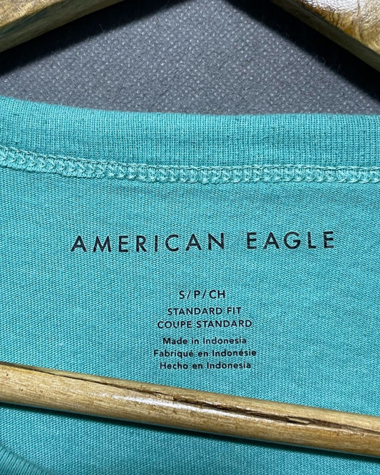 American Eagle Blue T Shirt For Men M