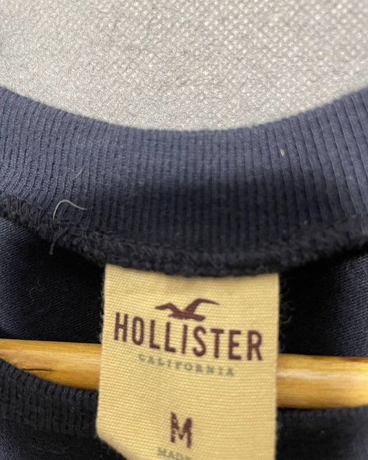 Hollister Blue T Shirt For Men M