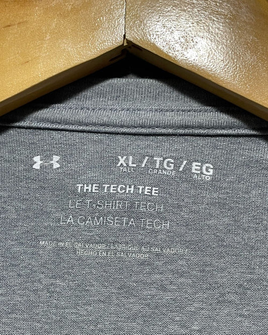 Under Armour Gray Sports T Shirt For Men XL