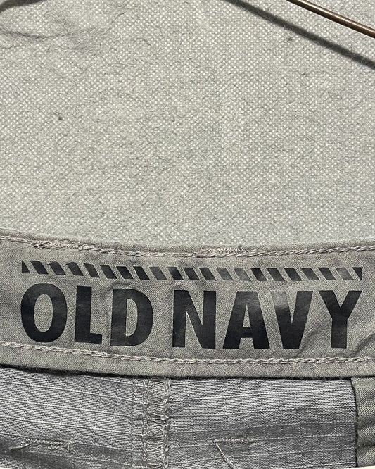 Old Navy Gray Cotton Short For Men XL