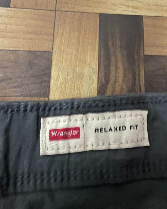 Wrangler Gray Cotton Short For Men 3X Large