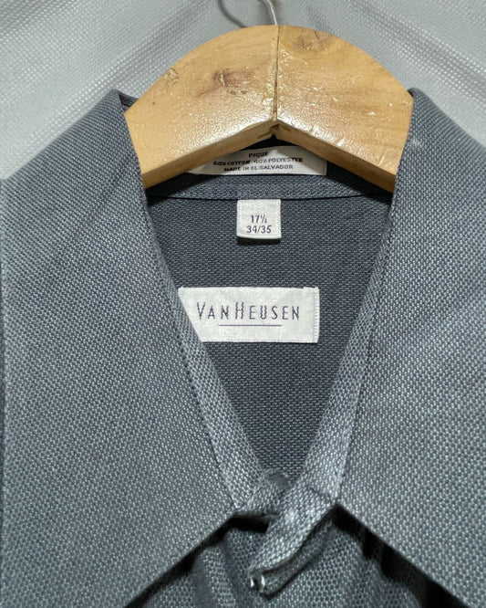 Van Heusen Gray Cotton Shirt For Men XL