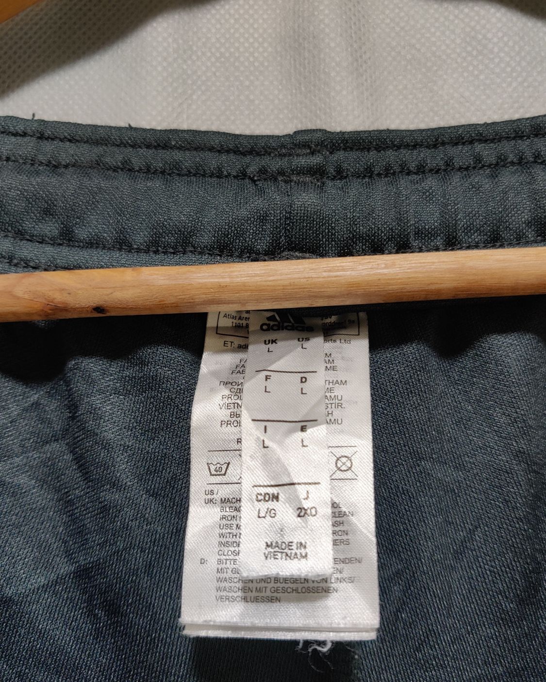 Adidas Gray Sport Trouser For Men L