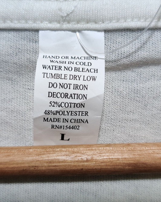 Preloved Labels Cream T Shirt For Men L