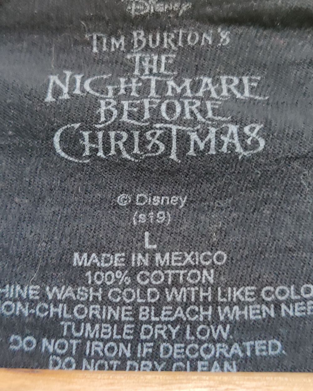 Disney Black T Shirt For Men L