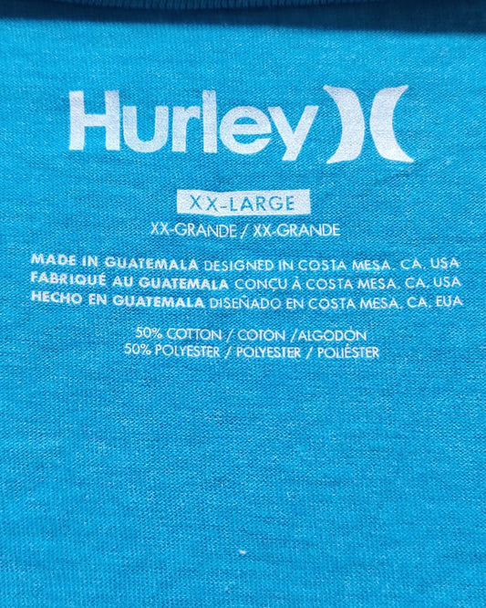 Hurley Blue Vest T Shirt For Men XXL