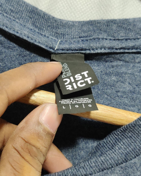 Dist Rick Gray T Shirt For Men L