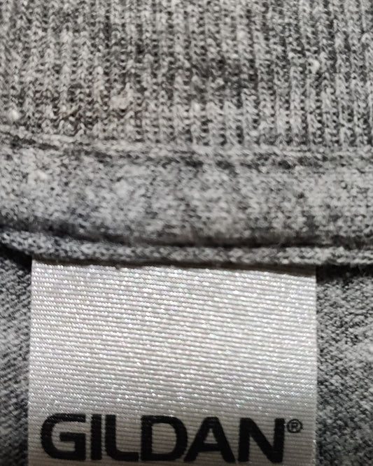 Gildan Gray T Shirt For Men L