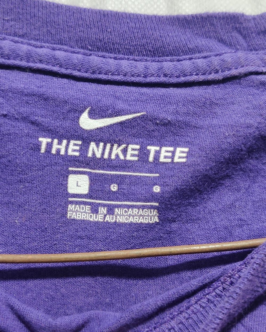 Nike Purple T Shirt For Men L
