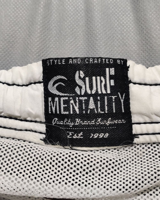 Surf Mentality Black Parachute Short For Men L