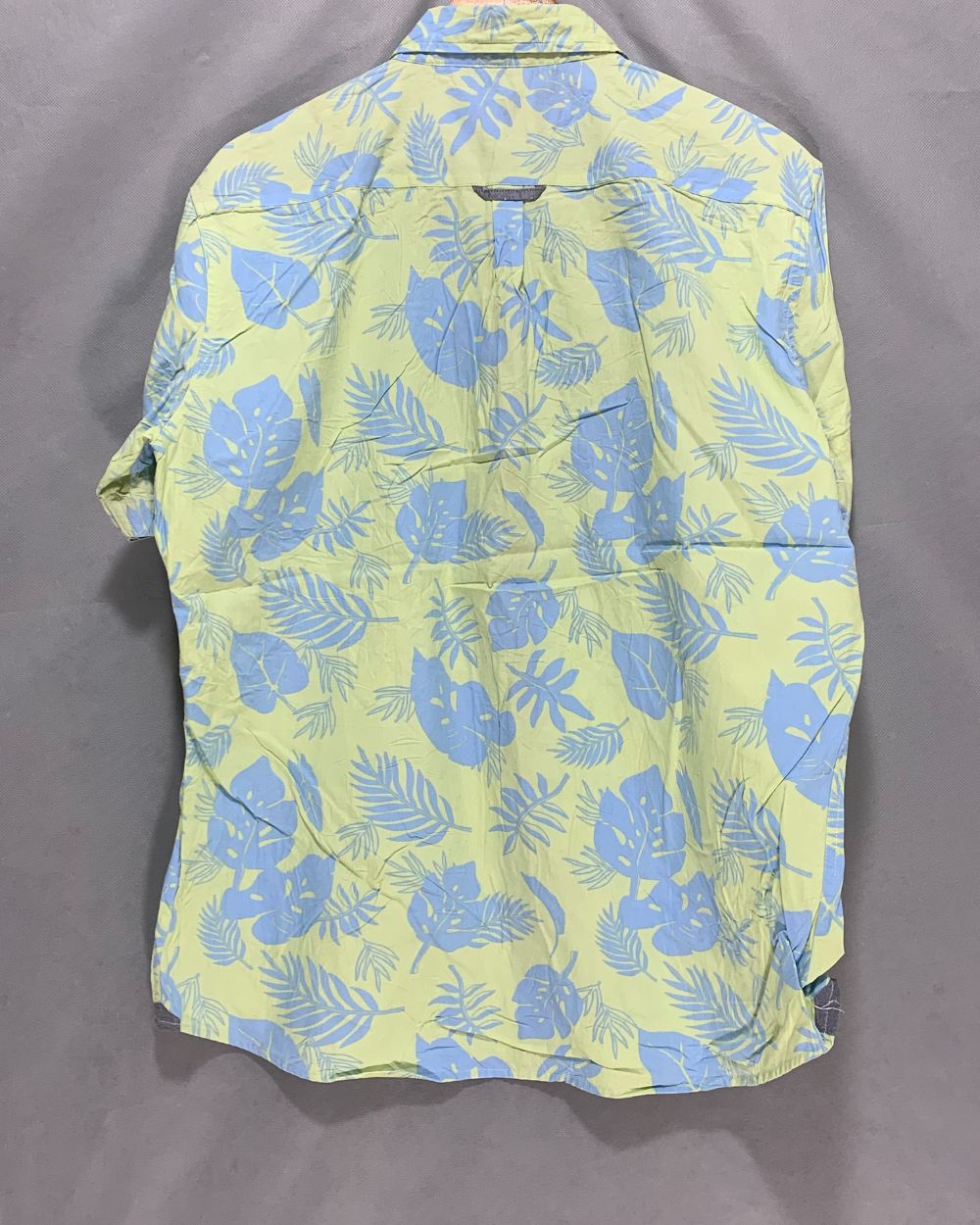 Free Planet Green Cotton Shirt For Men X Large