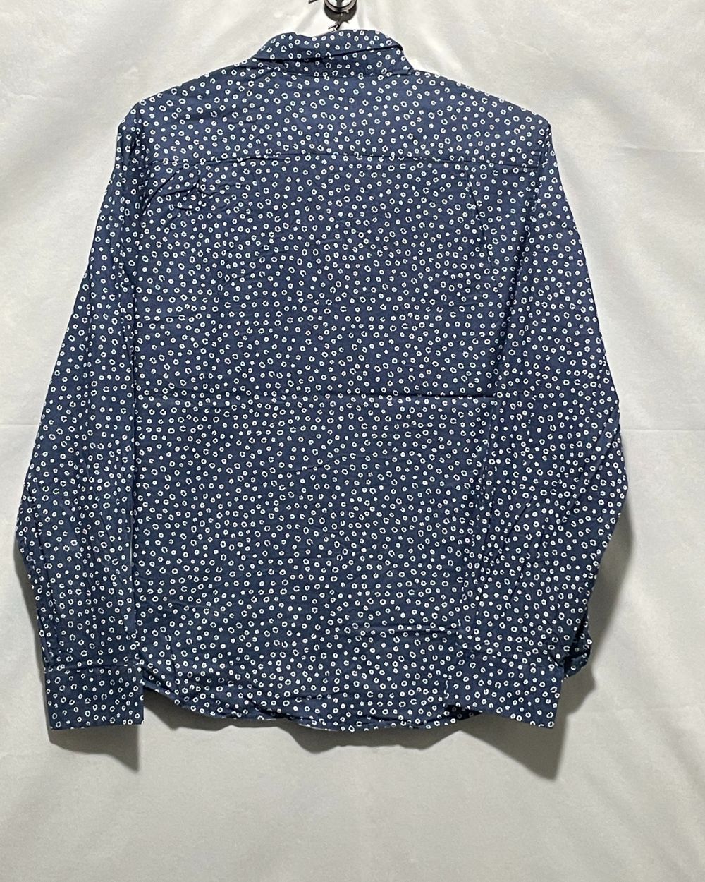 George Blue Cotton Shirt For Men XL