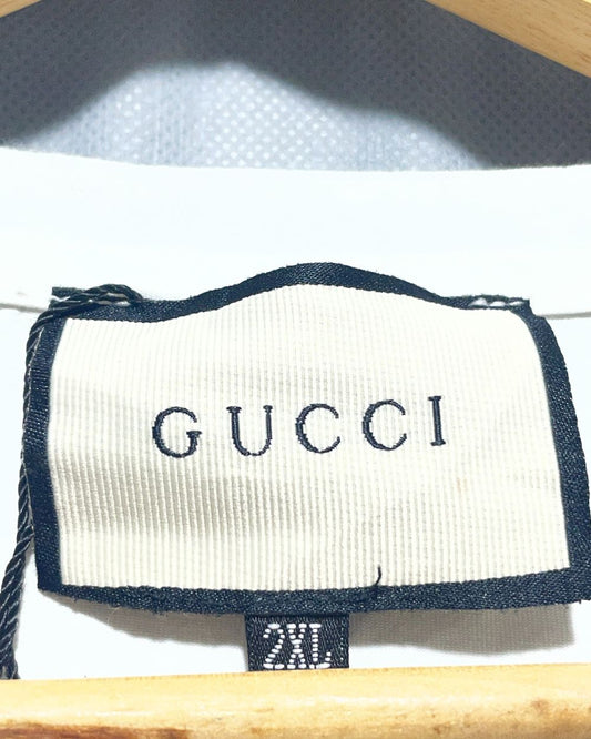 Gucci White Cotton T Shirt For Men L