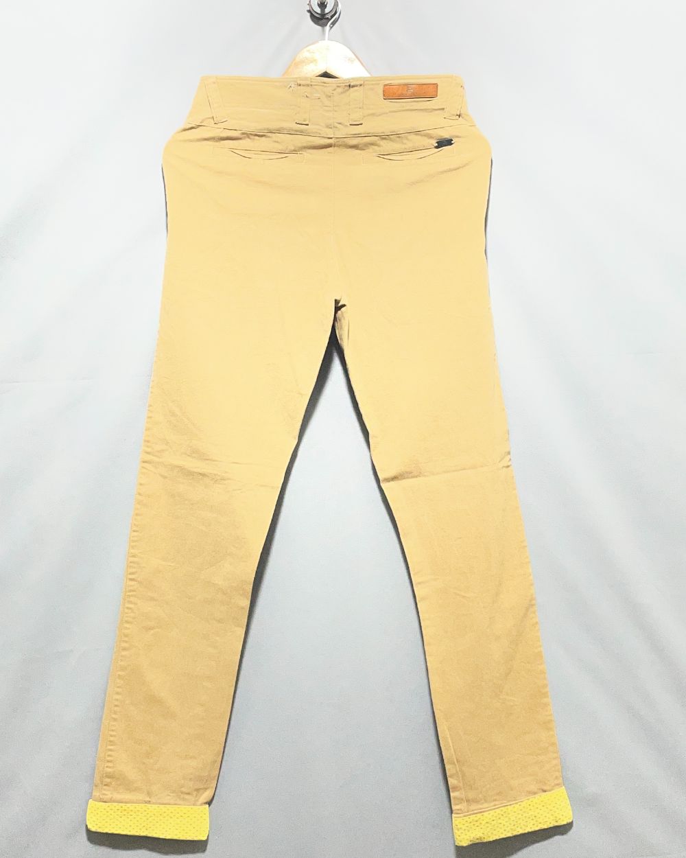 Burberry Khaki Cotton Jeans For Men S