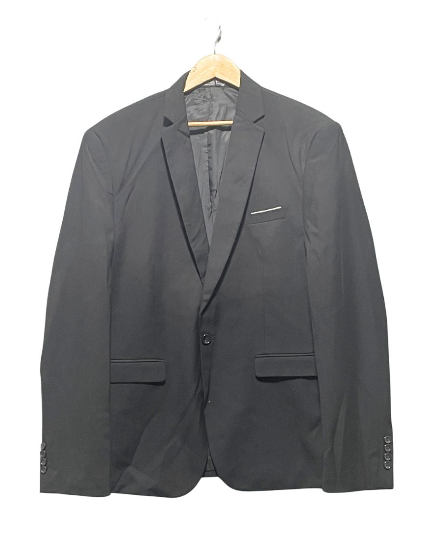 Yffushi Black Coat For Men M
