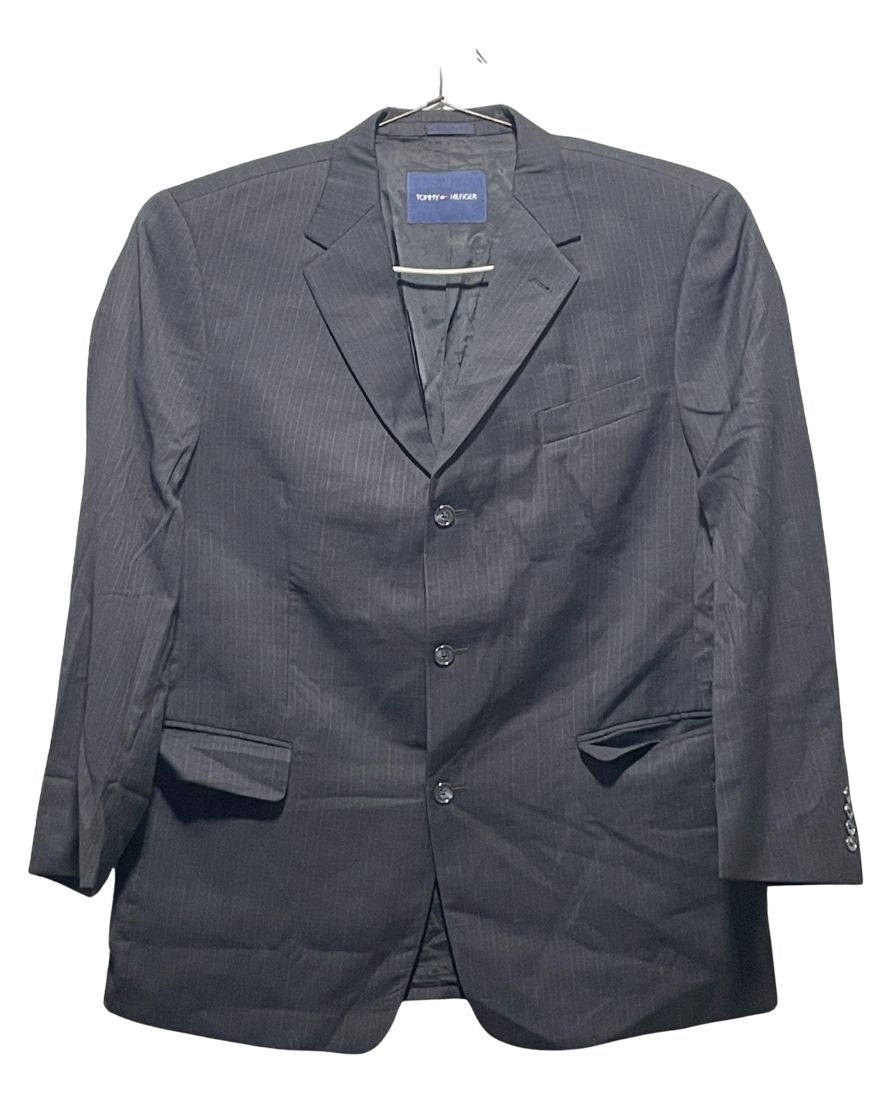 Tommy Hilfiger Black Coat For Men XL