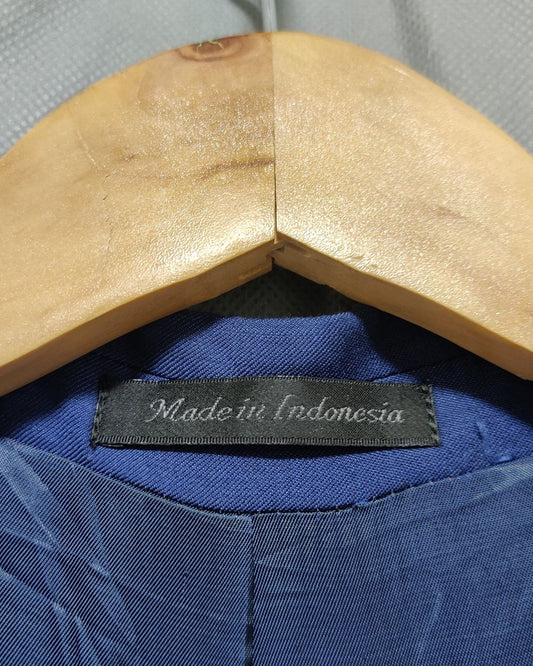 Calvin Klein Blue Coat For Men L