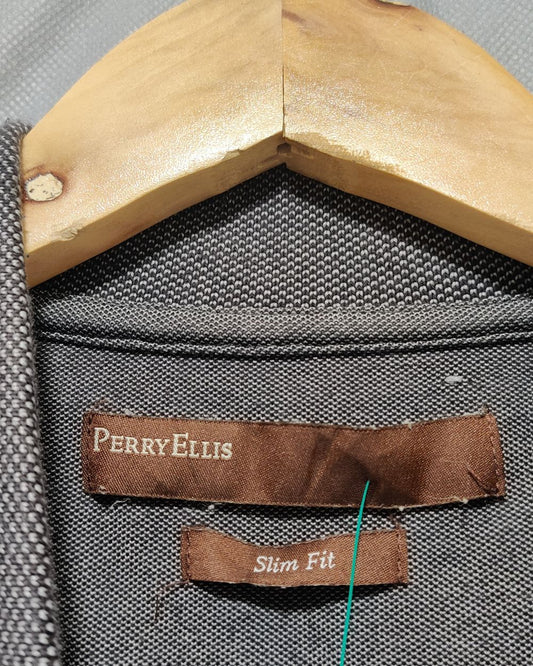 Michael Kors Gray Cotton Polo T Shirt For Men M